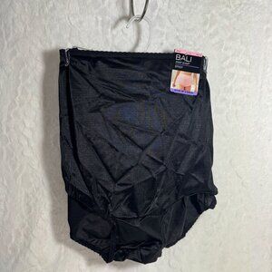 Bali Womens Skimp Skamp Brief Underwear 3XL/10 Black Seamless Stretch New